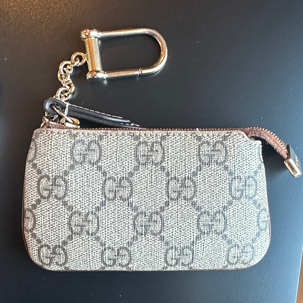 Gucci Monogram Key Pouch